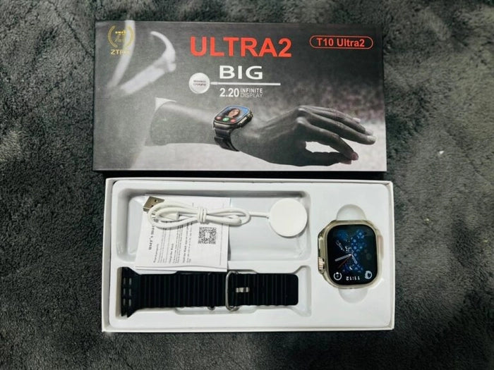 T10 Ultra 2 Smart Watch – 2.09” HD Display | Fitness Tracking | Long Battery | Stylish Design