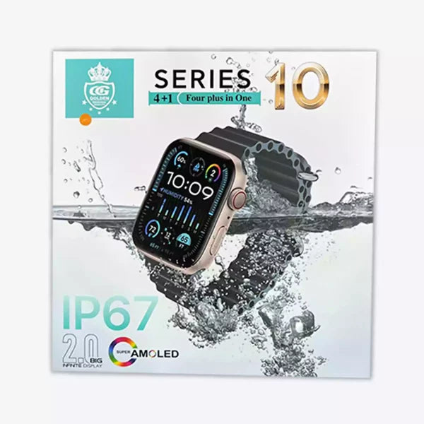 Smart Watch 2.19 Inch Big Display | Bluetooth Calling | Water Resistant | Amoled Style Display | Fitness Tracker