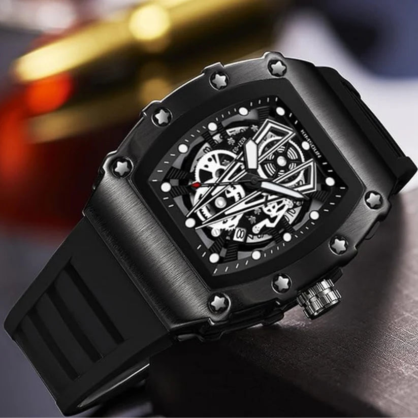 Men’s Skeleton Automatic  – Richard Mile Premium watch, 50M Water Resistant