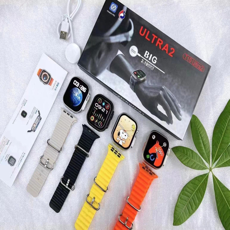 T10 Ultra 2 Smart Watch – 2.09” HD Display | Fitness Tracking | Long Battery | Stylish Design