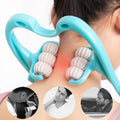 6-Wheel Full-Body Massager: Ultimate Muscle Relief for Neck, Back, and Body Relaxation