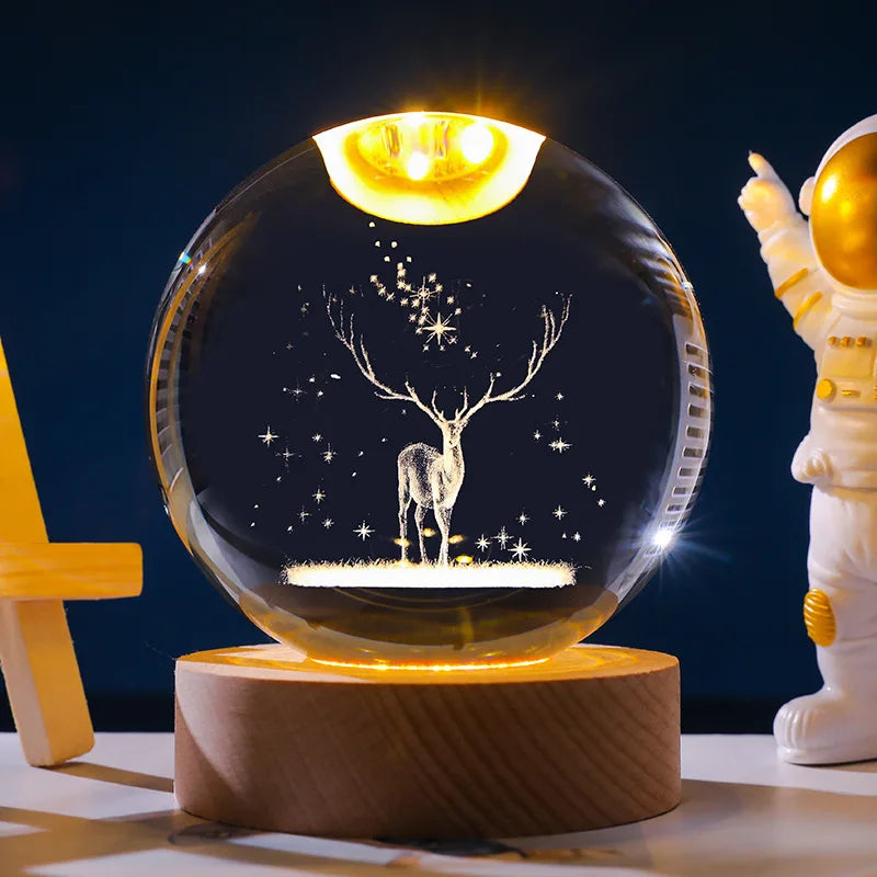 Crystal Ball Lamp
