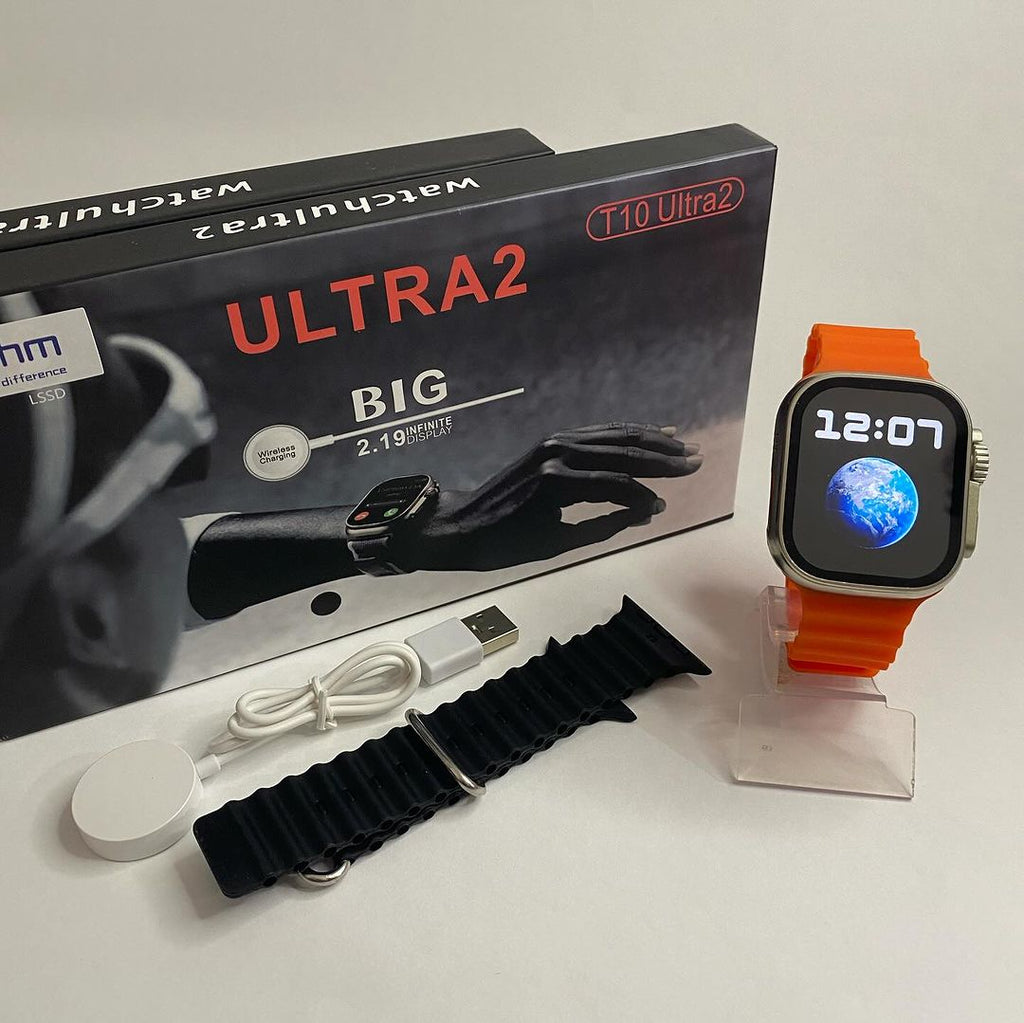 T10 Ultra 2 Smart Watch – 2.09” HD Display | Fitness Tracking | Long Battery | Stylish Design