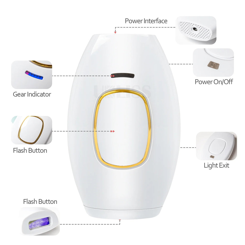 IPL Permanent Hair Removal Device For Women