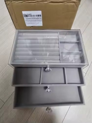 Organize Accessories Easily Protect Valuables Safely Elegant Built-In Mirror