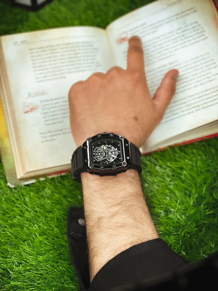 Men’s Skeleton Automatic  – Richard Mile Premium watch, 50M Water Resistant